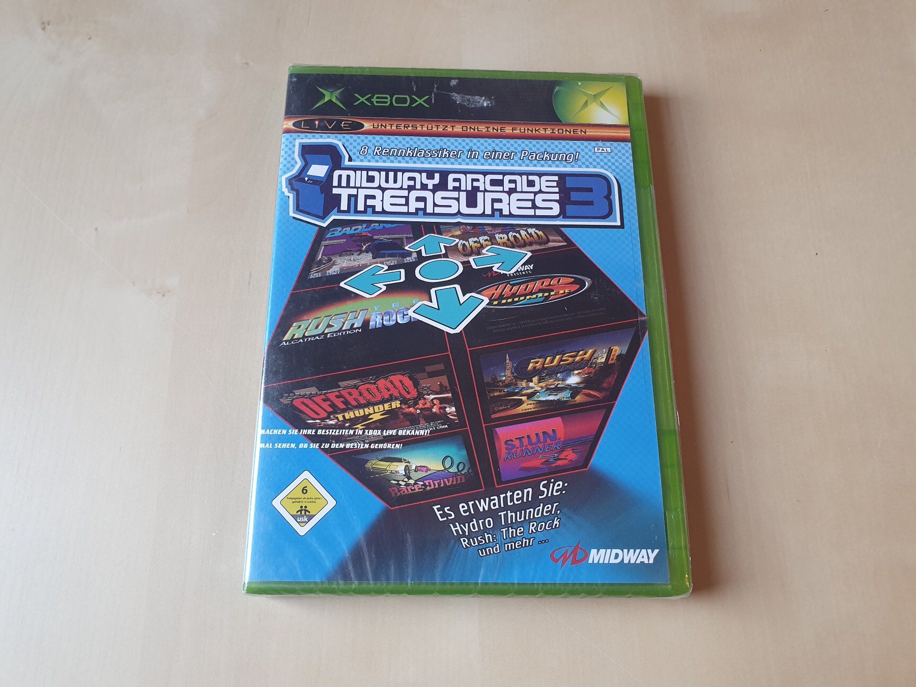 Microsoft Giochi: Midway Arcade Tresures 3 neu und ovp – Nuovo e nell'imballaggio originale da Stansstad venduto da collectorsshop