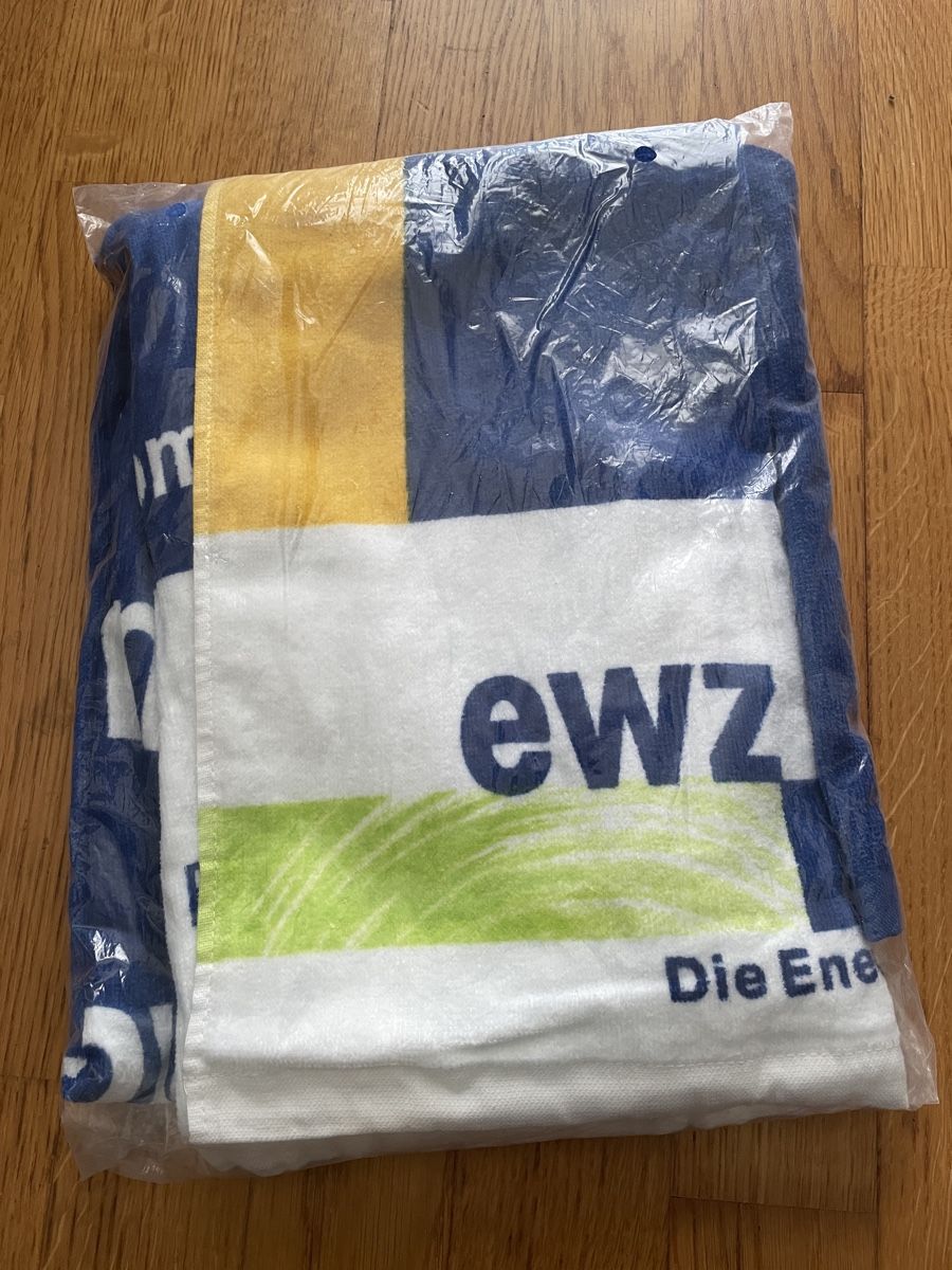 Teli da bagno: EWZ Badetuch 70x140 – Nuovo (secondo la descrizione) da Zürich venduto da silab69 1
