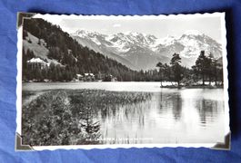 Champex  Postkarte, Le Lac et les Combins, 1959