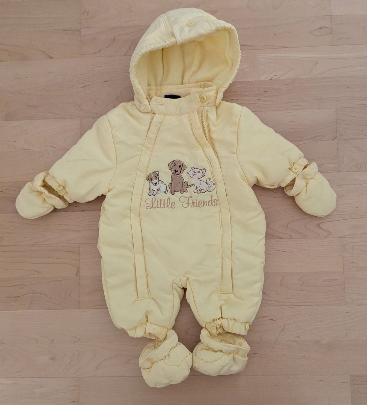 Lupilu Completi: Baby Winteranzug hellgelb Grösse 50/56 – Usato da Uster venduto da petches 1