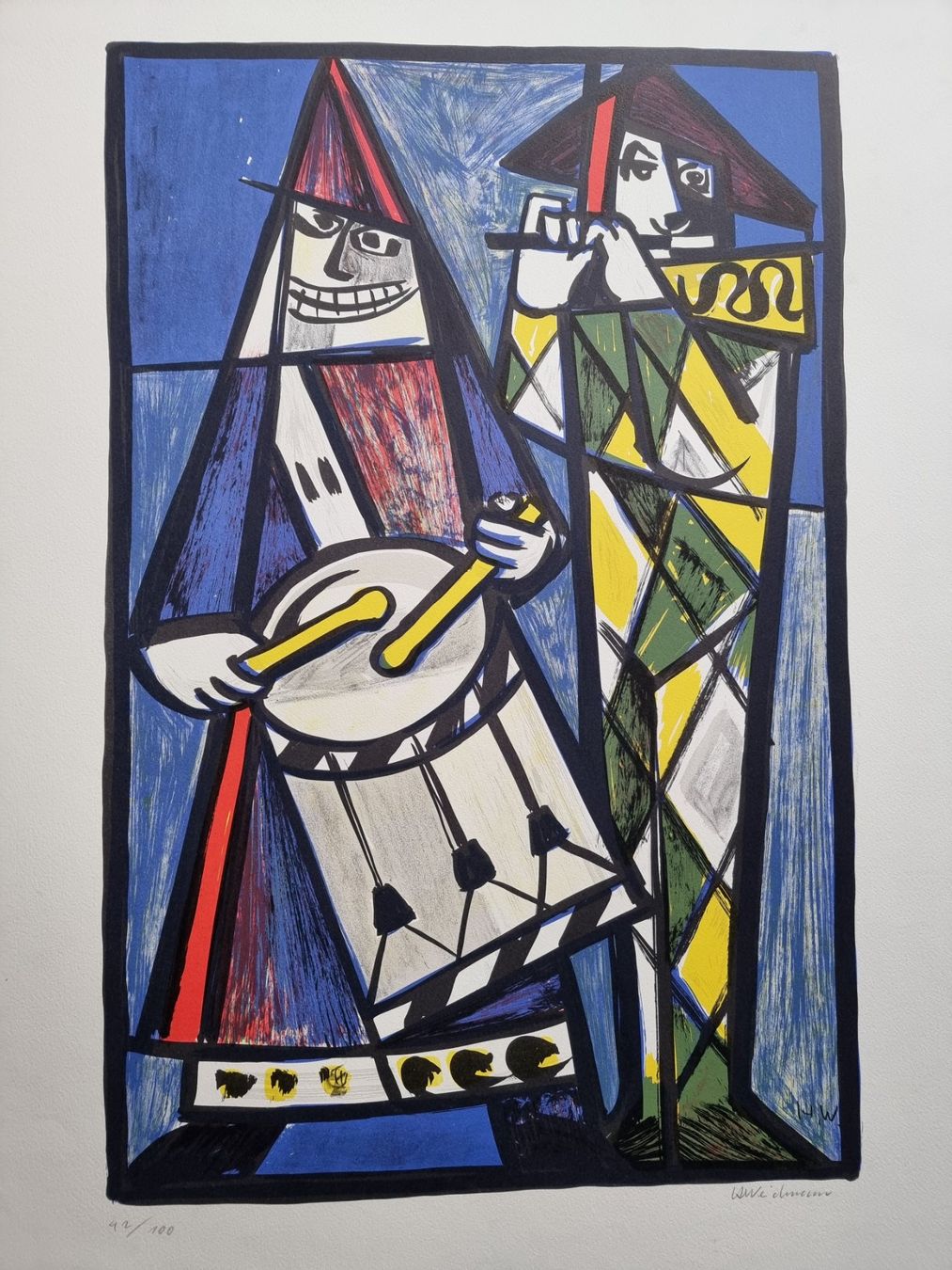 Grafiken & Lithographien: HANS WEIDMANN SERIGRAPHIE SIGNIERT NUMMERIERT – Gebraucht aus Gersau von kunst-online 1