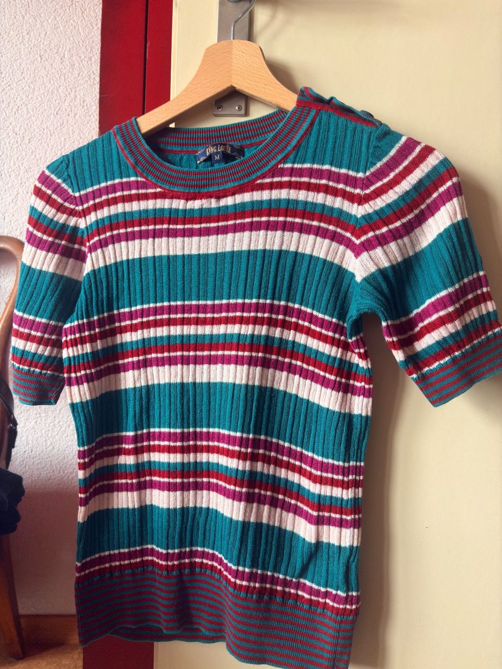 Top: Farbenfroher Pulli, gestreift, Gr. M ! – Usato da Belp venduto da Federica13 1