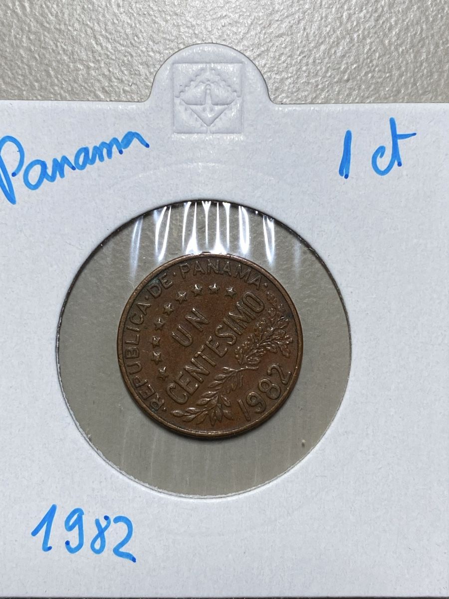Alle Münzen: Panama - 1 cent - 1982 – Gebraucht aus Payerne von Mike1682
