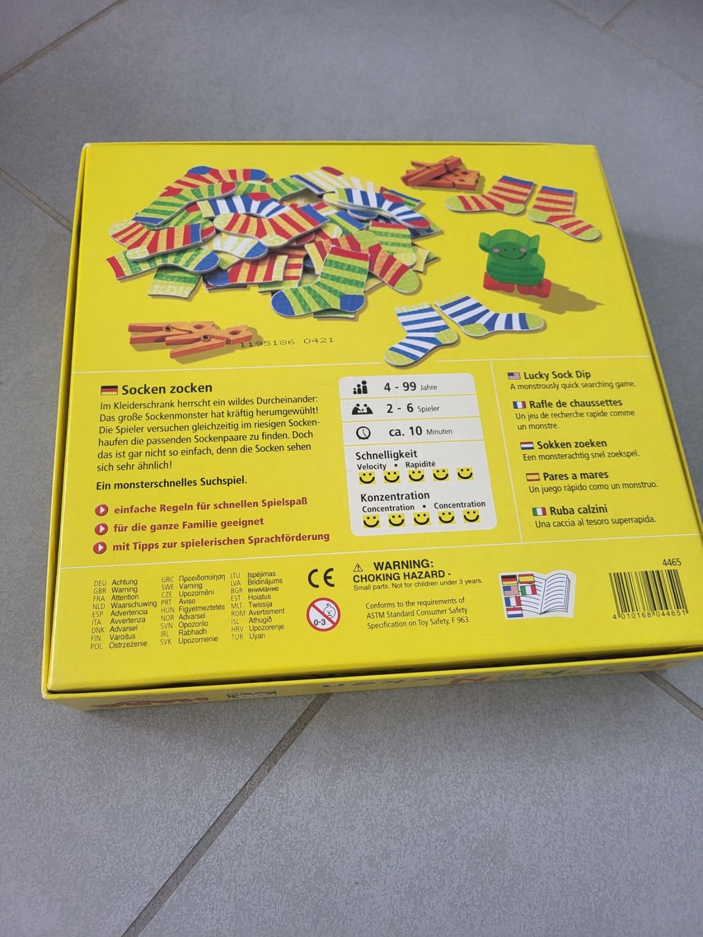 Haba Giochi: Spiel Socke zocken Haba – Usato da Boswil venduto da i12i 1