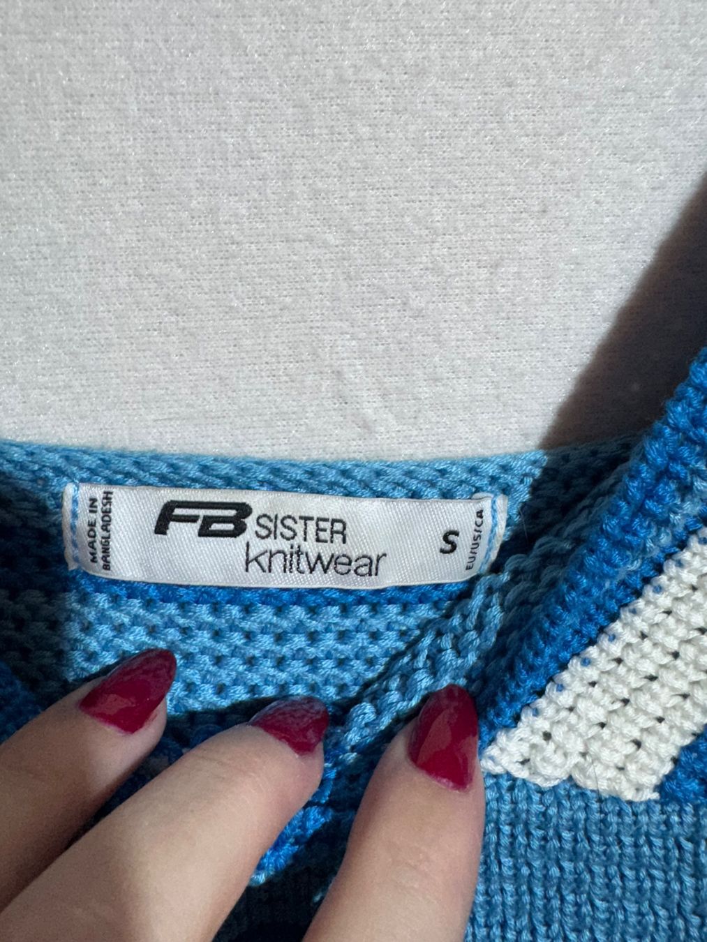 Top: Schönes Stricktop von FB Sister Gr. S – Usato da Grosswangen venduto da SALE_SALE_SALE 2