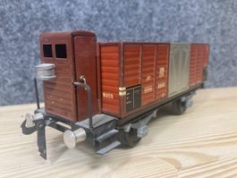Buco Spur 0 Beladener Güterwagen 8660 mit Bremserhaus SBB