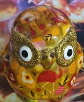 🦉Goldige Eule Spardose - Handgemacht & Einzigartig!🦉