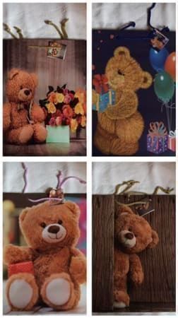 Carta: Geschenktüte Verpackung Bärchen Bär Tüte Verpackung – Nuovo e nell'imballaggio originale da Buchs SG venduto da Billikatze5 1