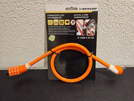 Neu - Dunlop Veloschloss orange