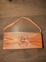Elegante Abendtasche Clutch rosé,peach Strass