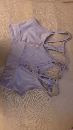 Nike Sport BH Dri-Fit lila Grösse S guter Zustand