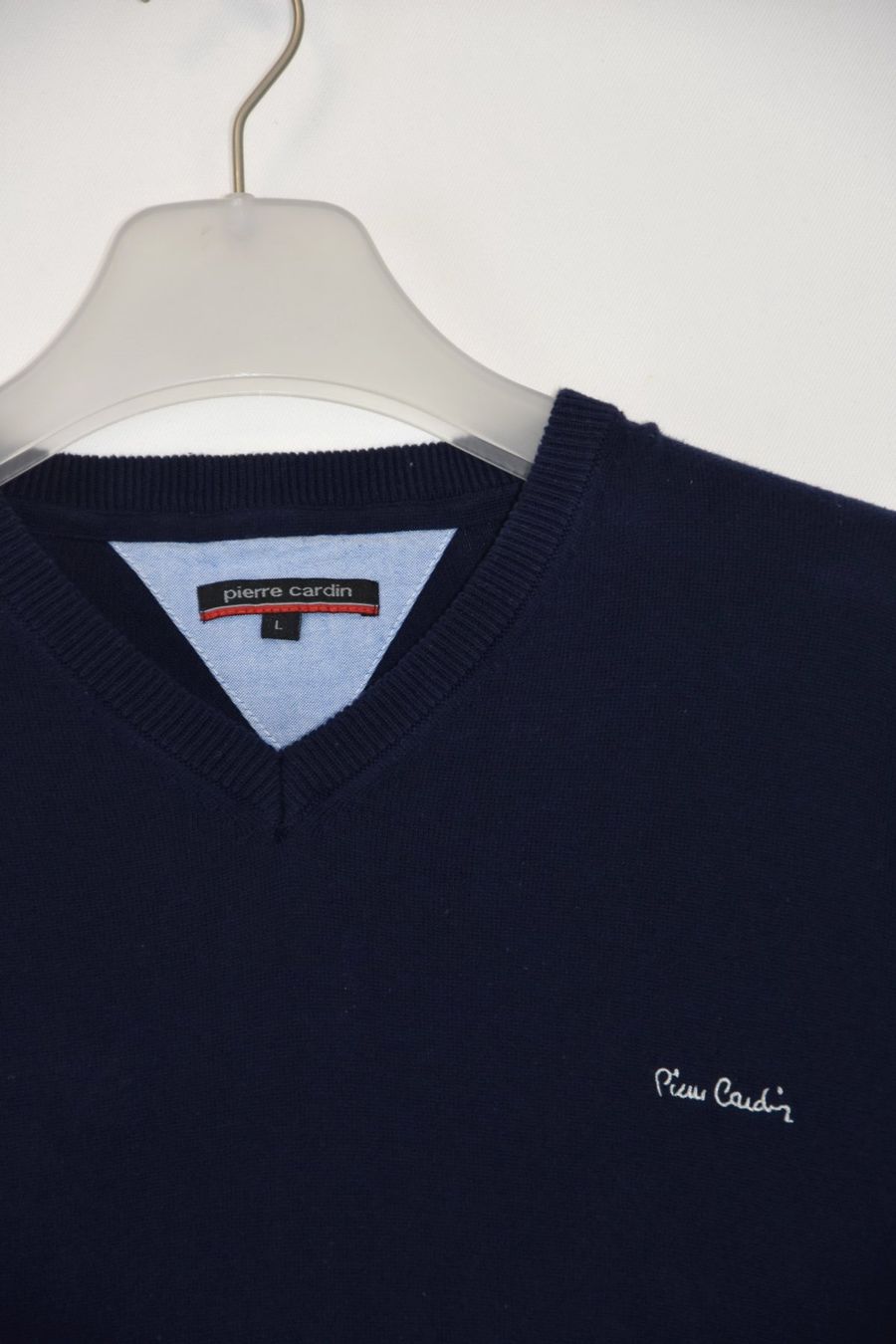 Pierre Cardin Pulls & Sweat-shirts: Pierre Cardin Herren Pullover V Neck Strickpull /navy/Gr.L – D'occasion à Wohlenschwil par ABC-Vintage