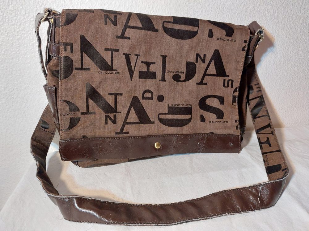 Japanische Schultasche, Braune Umhängetasche Aus P Produktbild-Vorschau 11