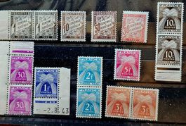 FRANCE timbres-taxe **