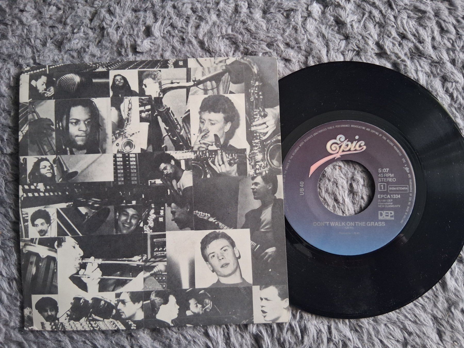 Schallplatten: UB 40   DON'T WALK ON THE GRASS     7NER SINGLE – Gebraucht aus Wetzikon ZH von Ramones01