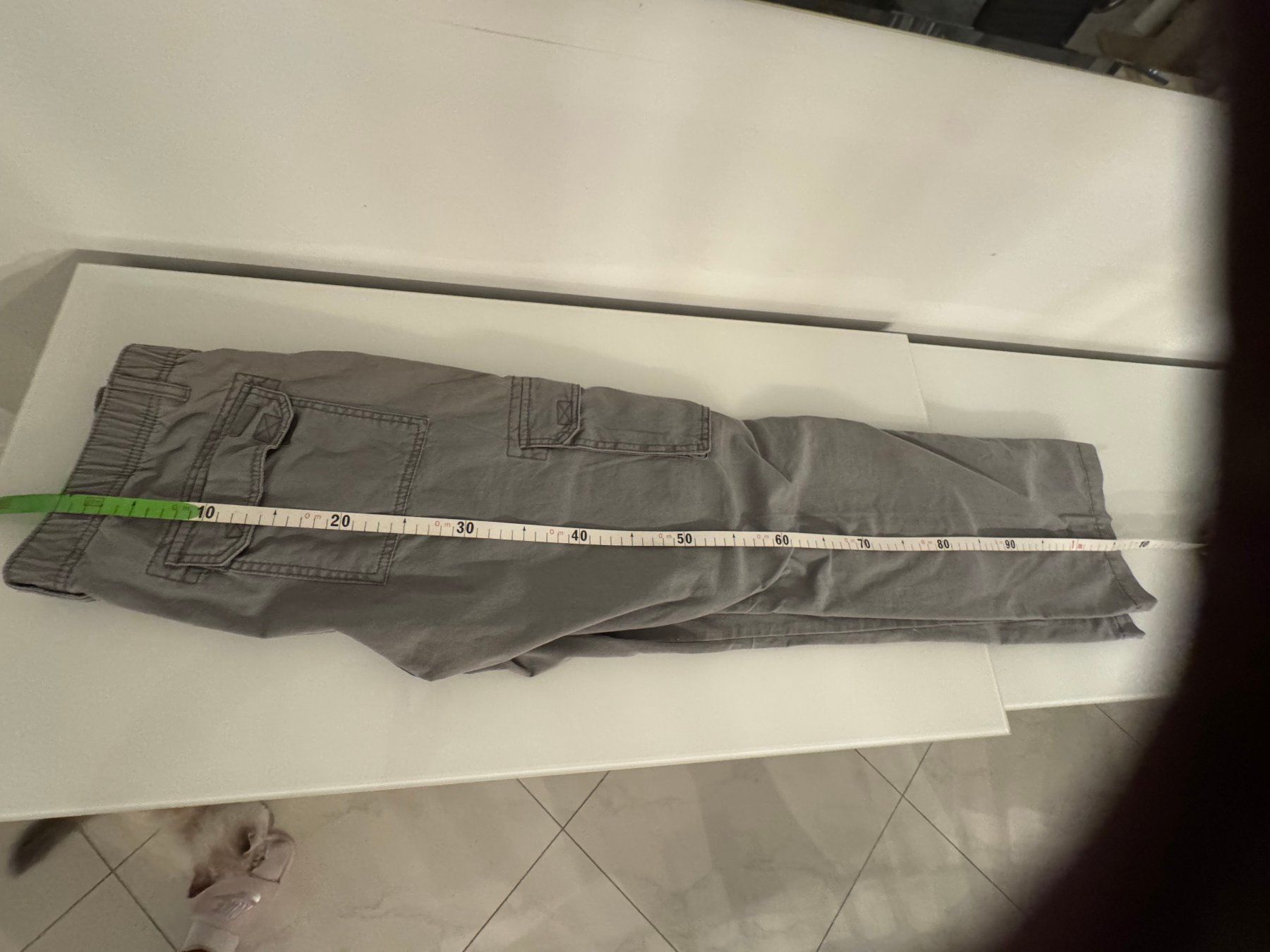 Hosen: Sommer Cargohose Herren EU Gr. 48 grau – Gebraucht aus Uhwiesen von mic_kd6g