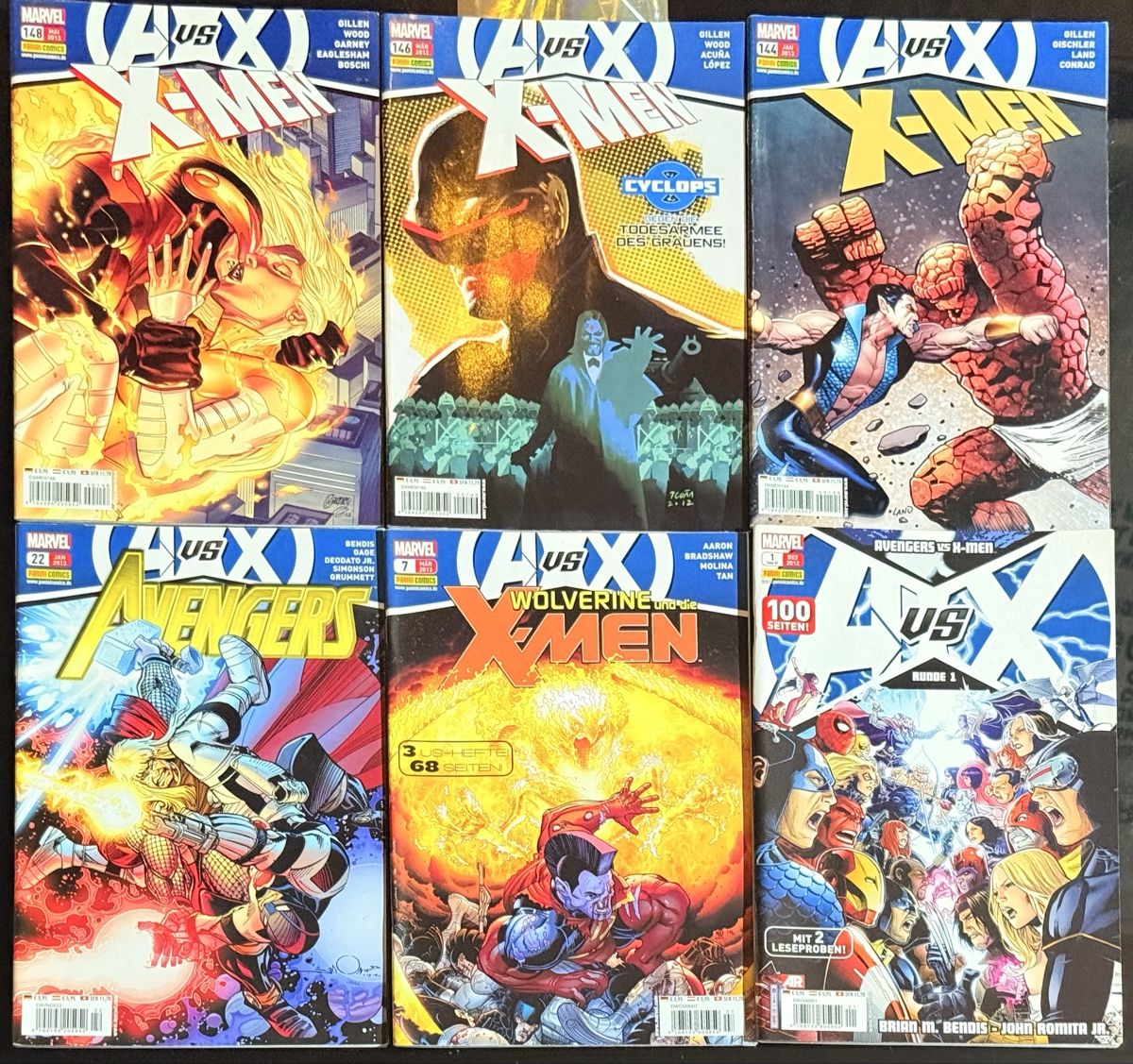 Fumetti: Marvel Comic X-MEN Multi Konvolut D/E mit 16 Bänden – Usato da Zuerich venduto da SonderArt-Wertgut 2
