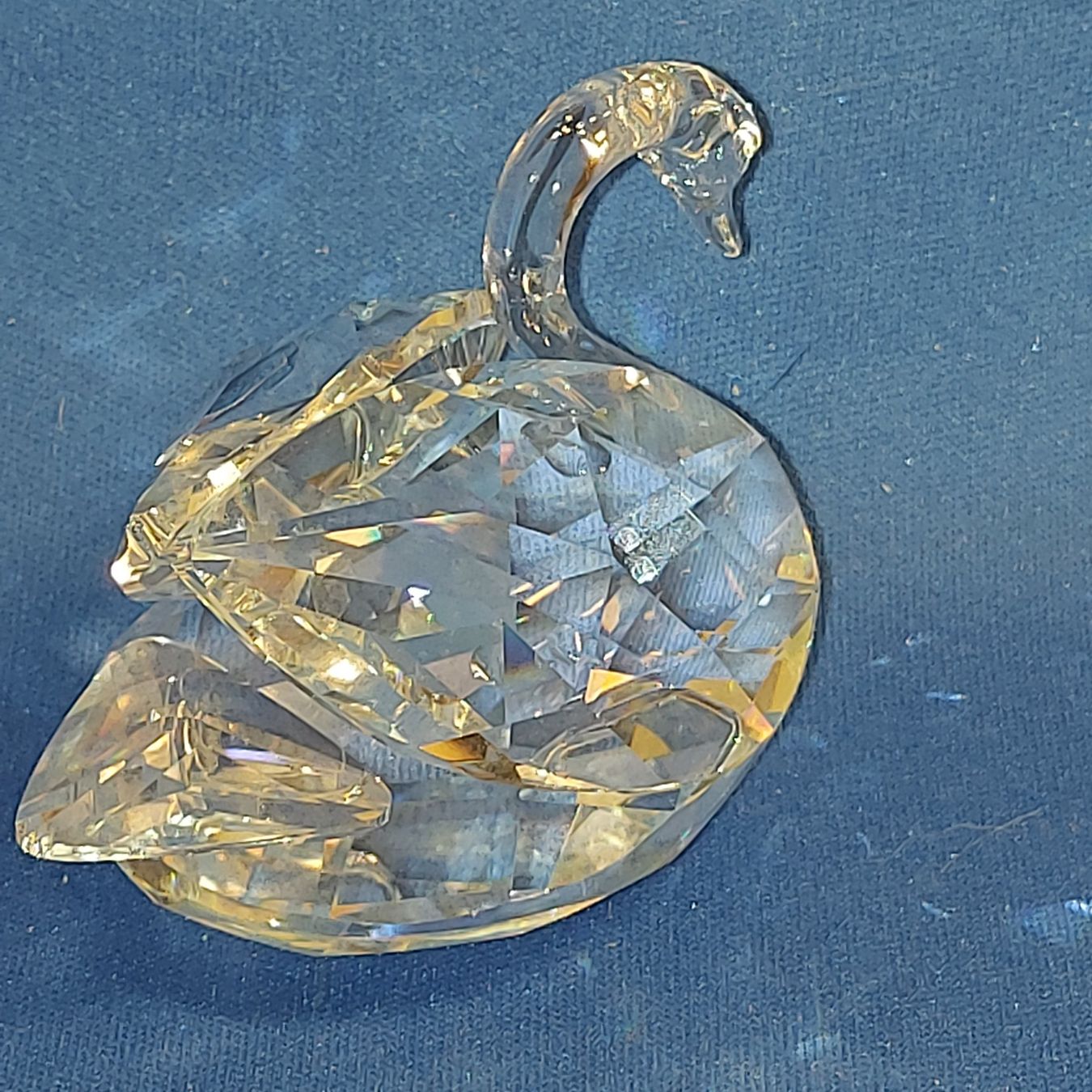 Swarovski Statuette: 3 Swarovski Figuren, Schwan, Igel, Rose Brosche – Usato da Schlieren venduto da Svenja7 6