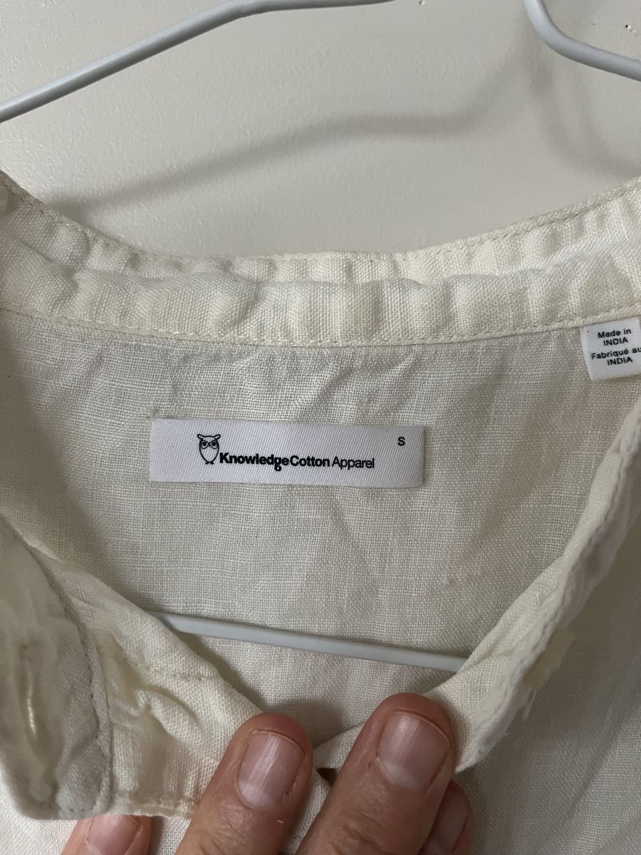 Camicette: Knowledge Cotton Apparel Damenhemd kurzarm – Usato da Winterthur venduto da Hopesfall 1