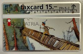 PTT taxcard Pro Patria Schellen-Ursli