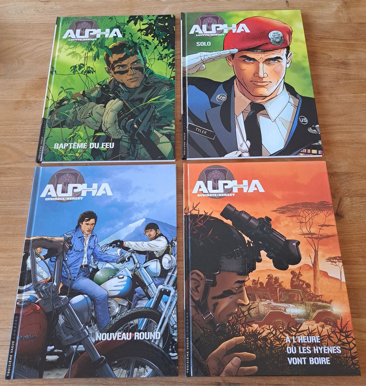Comics: Alpha 1ères armes Tomes 1-2-3-5 TBE EO – Gebraucht aus Biel/Bienne von ESOXMAN