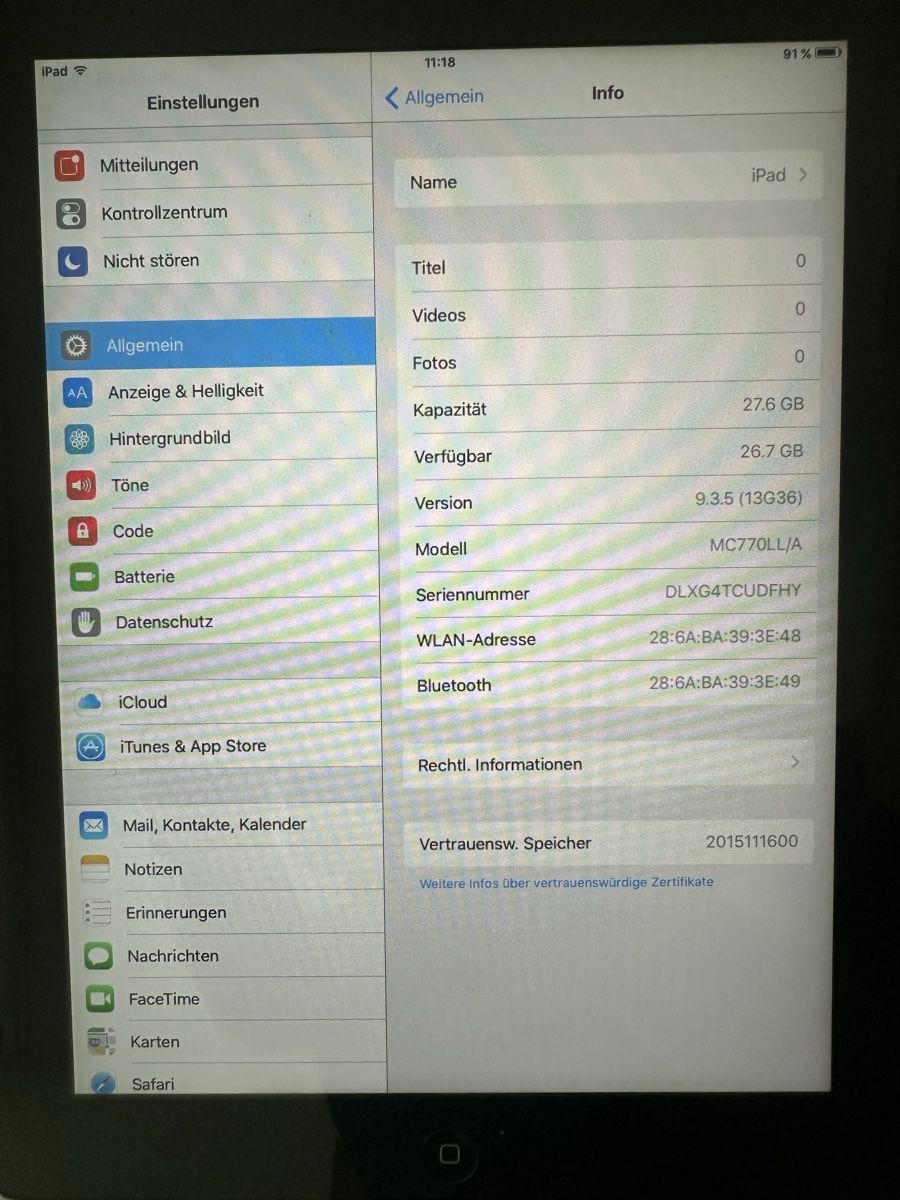 Apple Tablet PC: Apple iPad 2 Generation 32 GB – Usato da Schöftland venduto da lazer04 5