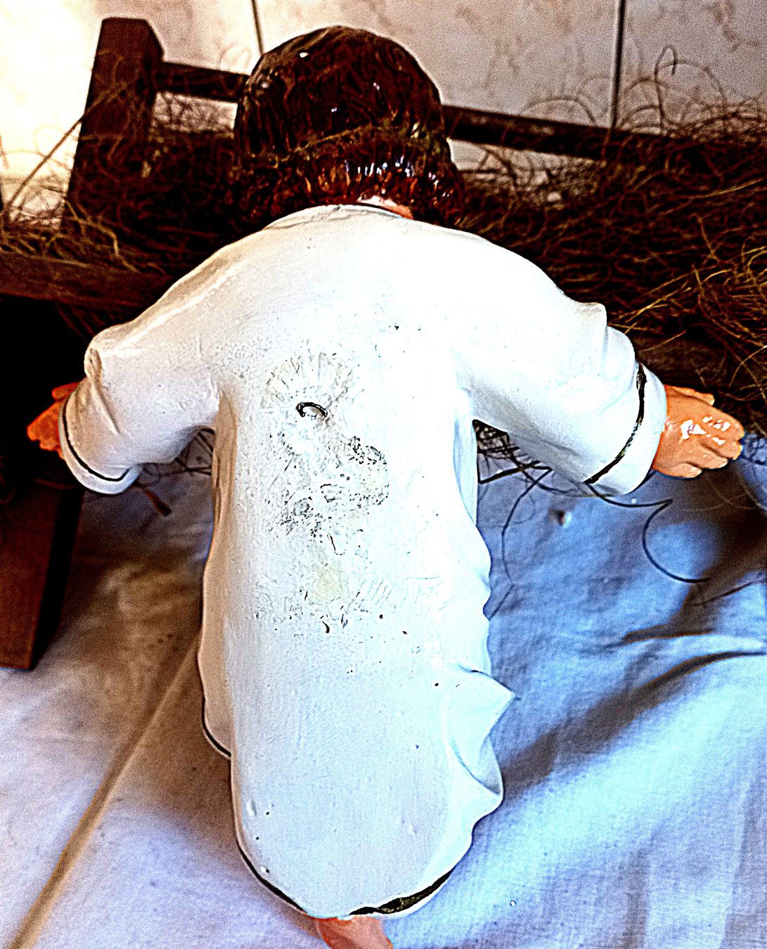 Tutte le decorazioni: Jesuskind in Krippe antik – Usato da Baar venduto da 2cvbaar 6