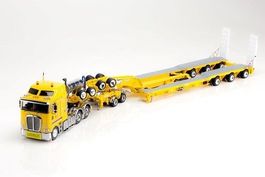 1:50 Drake Kenworth K200 Drake&trailer gelb