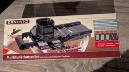 Ernesto Multifunktionsreibe mit 5 Einsätzen, neuwertig!