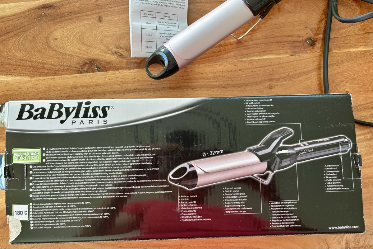 BaByliss Lockenstäbe & Haarglätter: Babyliss Lockenstab, 32mm, Sublim Touch, neuwertig – Neu (gemäss Beschreibung) aus Oberdorf SO von misijael 1