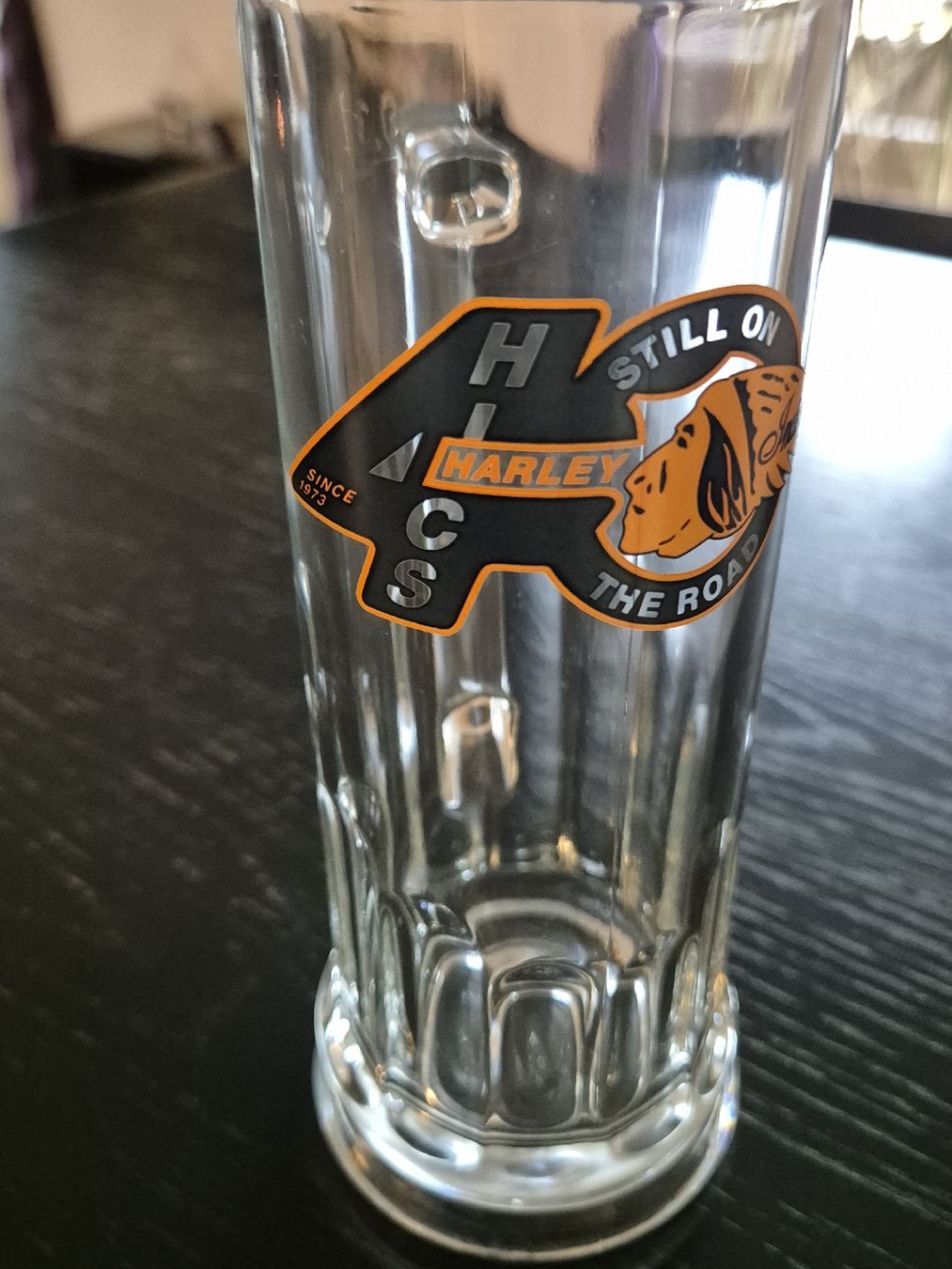 Harley-Davidson Bicchieri: Harley-Davidson, Indian Chope à bière – Usato da Le Locle venduto da CHEGUA 2