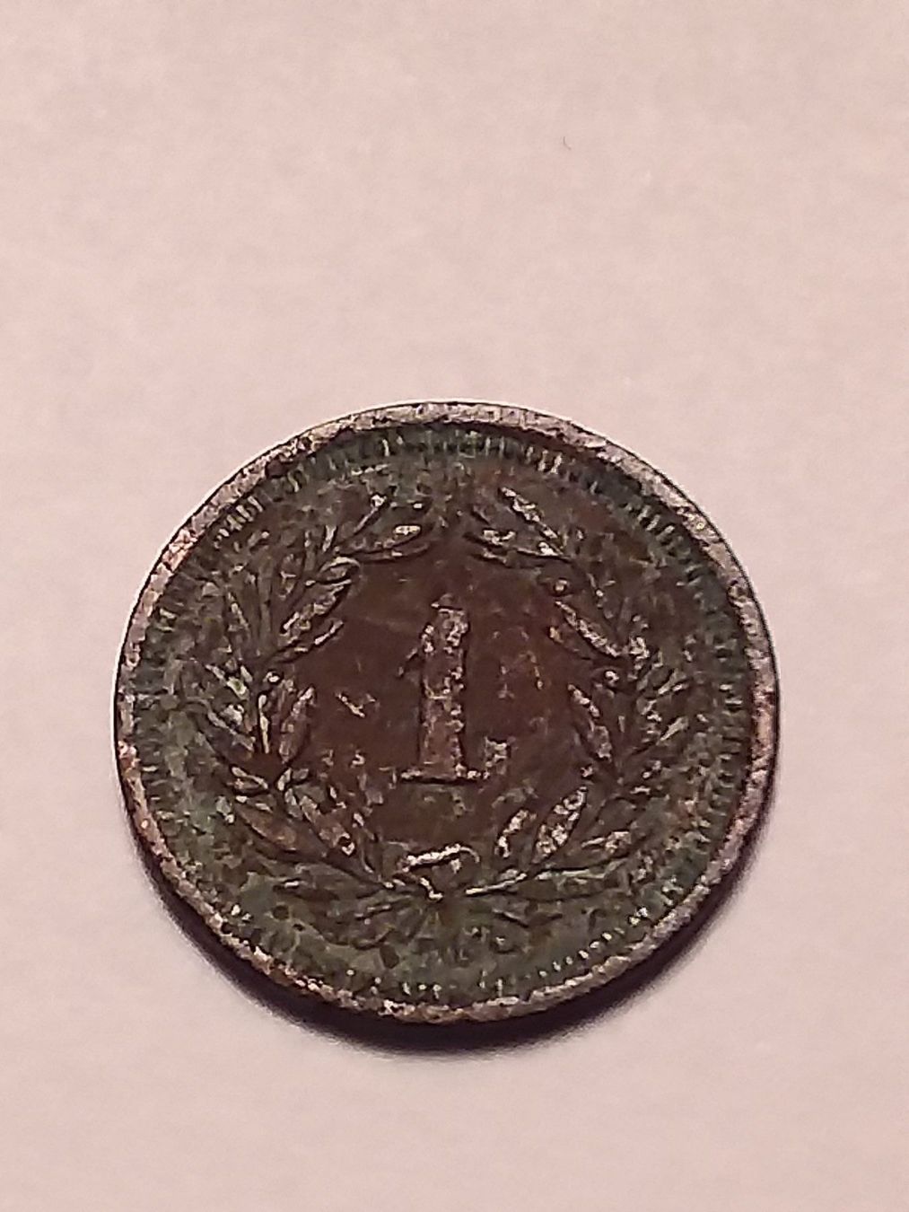 Tutti le monete: 1 Rappen Jg.1887 – Usato da Schwyz venduto da Trofana