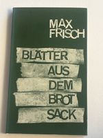 Max Frisch - Blätter aus dem Brotsack, Top Zustand!