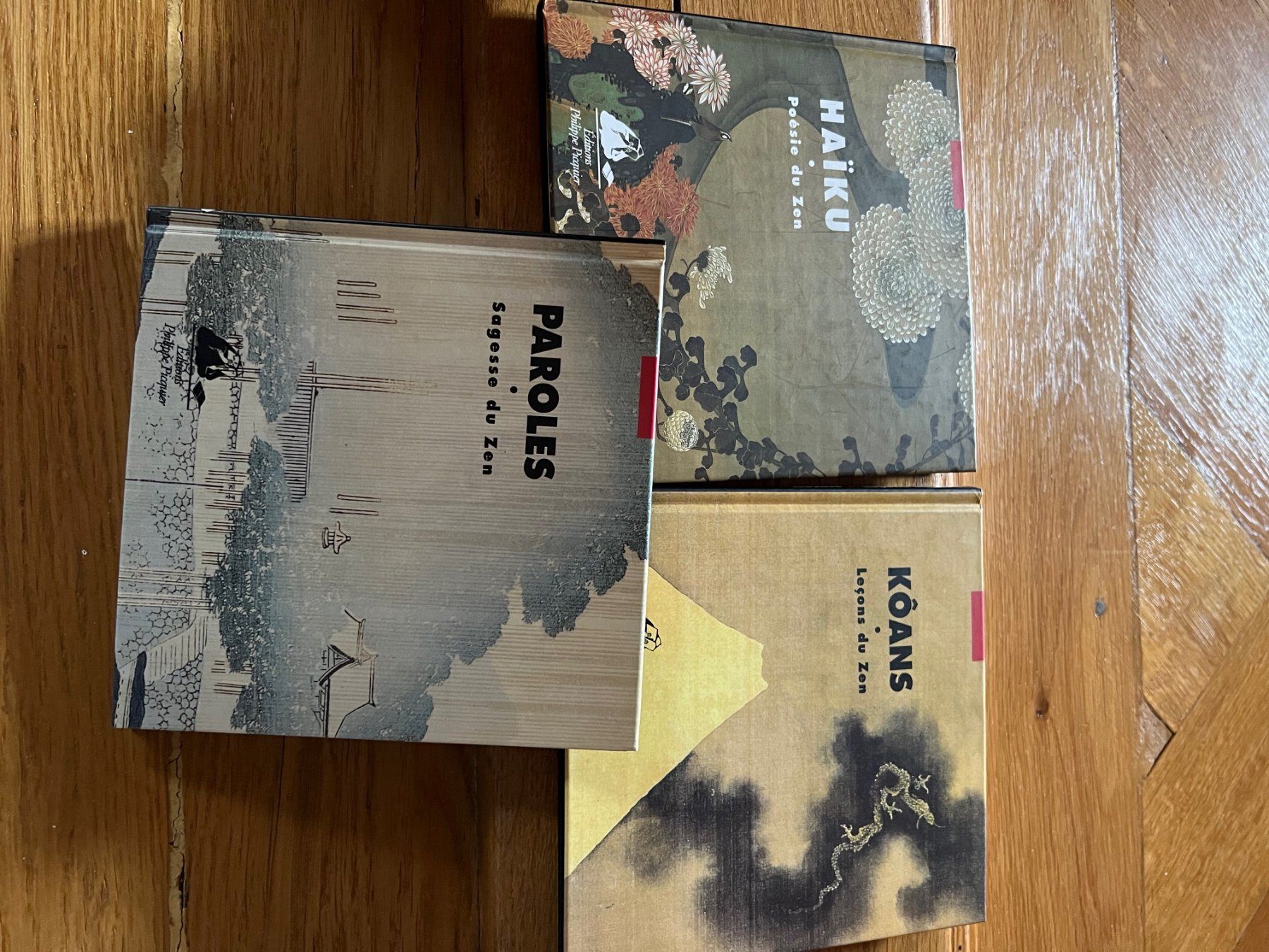 Bücher: 3 livres sur le Zen – Gebraucht aus Leysin von Plongeurfou
