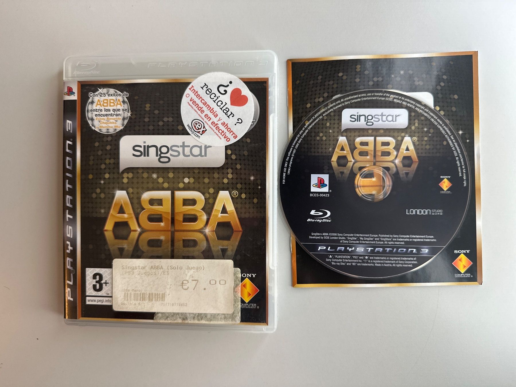 Sony Jeux: SIngstar ABBA - PS3 – D'occasion à St.gallen par taduz