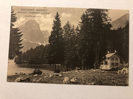 Ansichtskarte Gasthaus Obersee Josephine Landolt