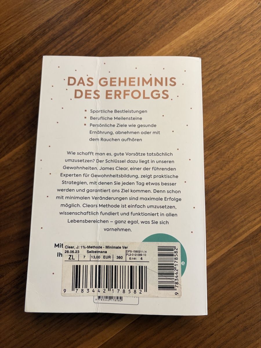 Libri: Die 1% Methode  – Usato da Nottwil venduto da clasa 1
