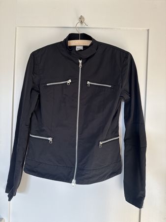 Aspesi Übergangsjacke, Schwarz, Gr. S – Top