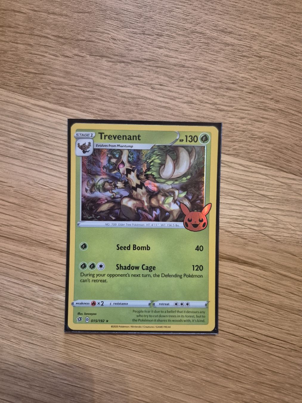 Pokémon Carte collezionabili: Trevenant Holo Trick or Trade – Nuovo (secondo la descrizione) da Altdorf UR venduto da Josi5588 1