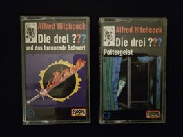 2 Hörspiel Kassetten - Die drei ???