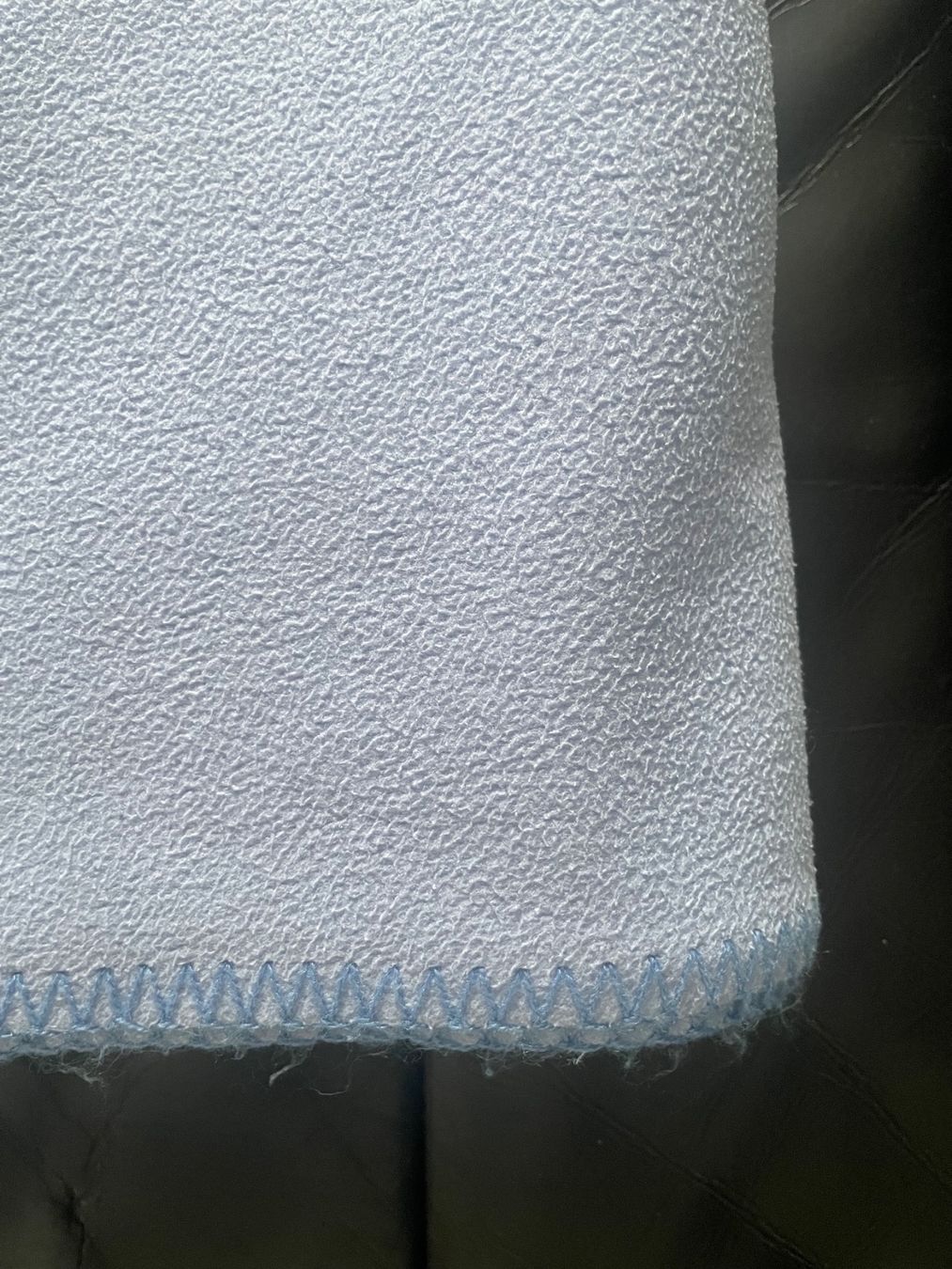 Coperte: Fleecedecke, Kuscheldecke, Grösse 125 x 155 cm, hellblau – Usato da Münsingen venduto da ger_fp52 3