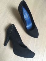 Neue schwarze High Heels Grösse 37