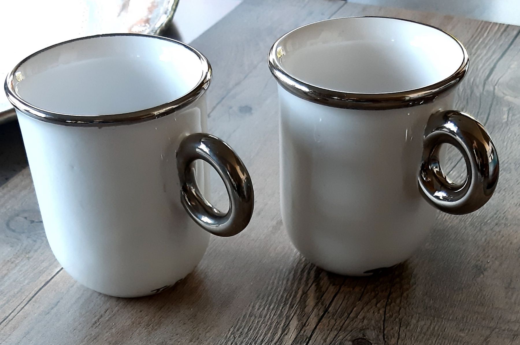 Tazze: TERRA  Keramik  Winterthur  -  2 Mug  -  weiss – Nuovo (secondo la descrizione) da Tagelswangen venduto da BrigittaC01