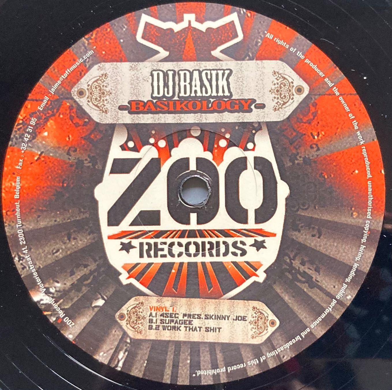 Vinyles: DJ BASIK - BASIKOLOGY – D'occasion à Poliez-Pittet par Newtown-Records 3