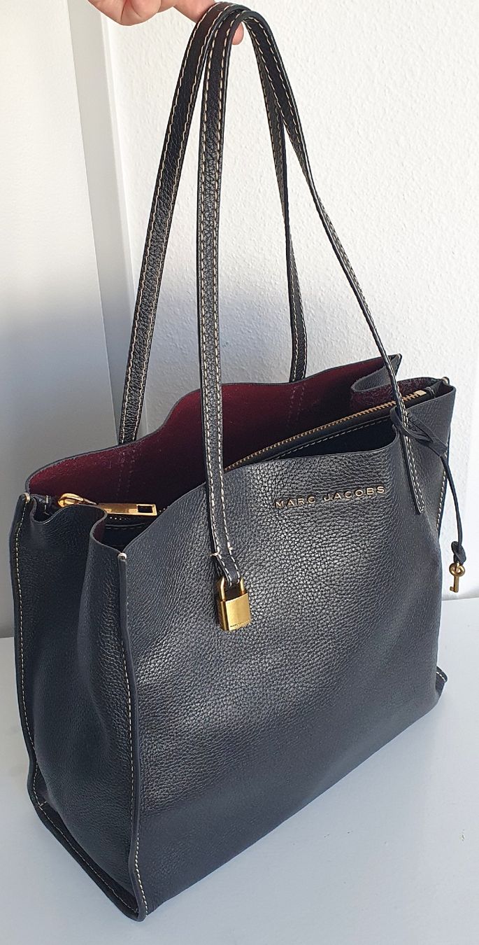 Marc Jacobs Borse da donna: Marc Jacobs Leder Cadena Padlock Tote Bag Handtasche – Usato da Niederteufen venduto da Mira_72 2