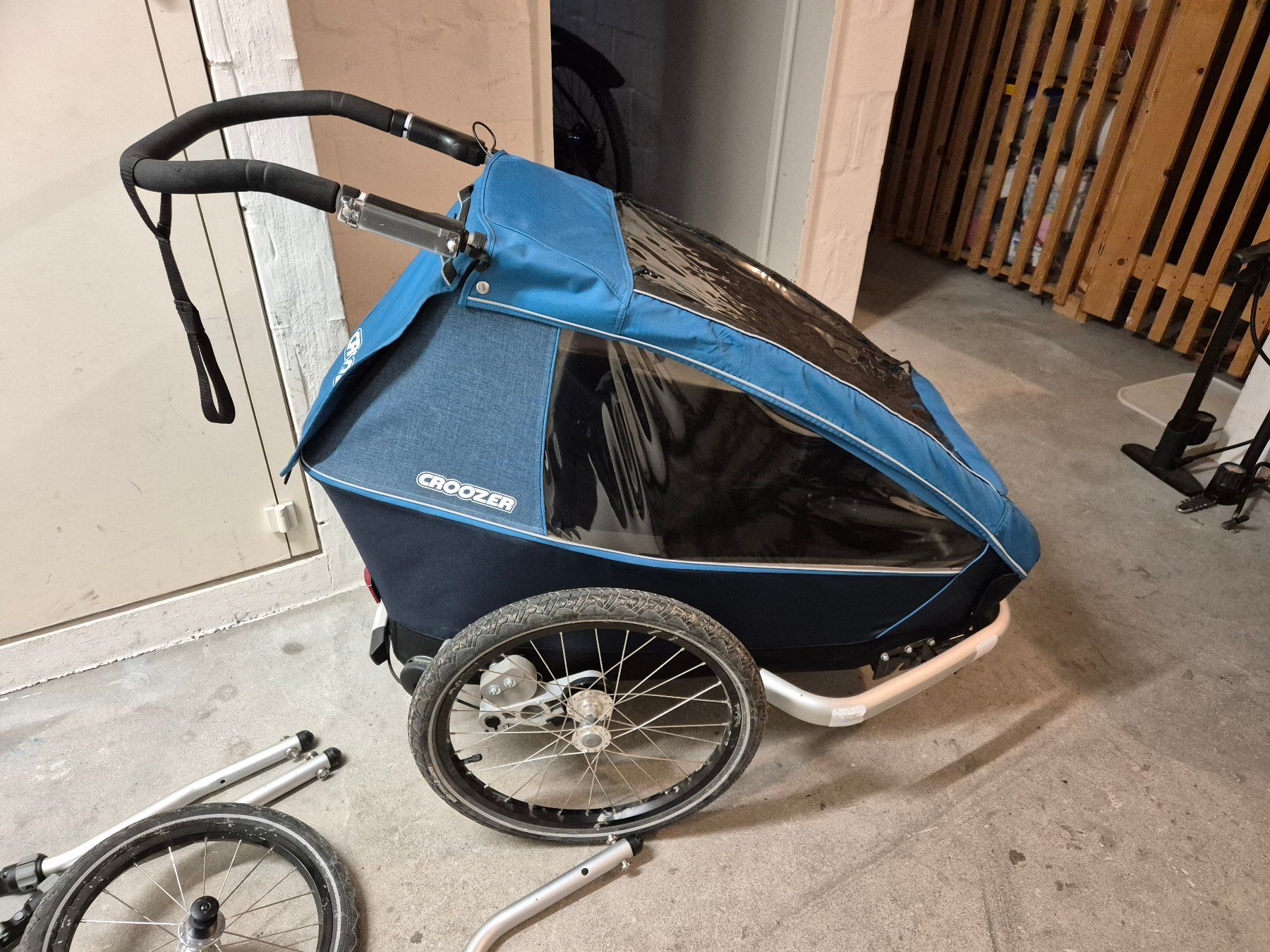Croozer Rimorchi: Croozer Kid Plus for 1 2018 – Usato da Zürich venduto da Thevanboomer 3