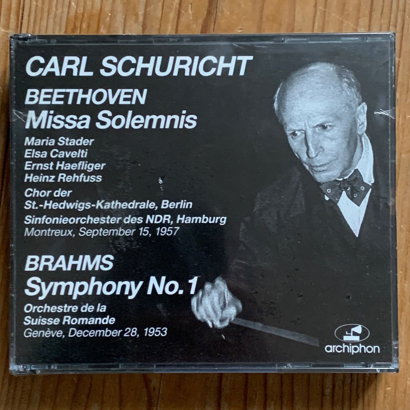 CDs: Carl Schuricht: Beethoven / Brahms – Neuf avec emballage d'origine à Stans par Abukadnezar