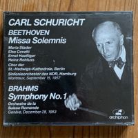 Carl Schuricht: Beethoven / Brahms