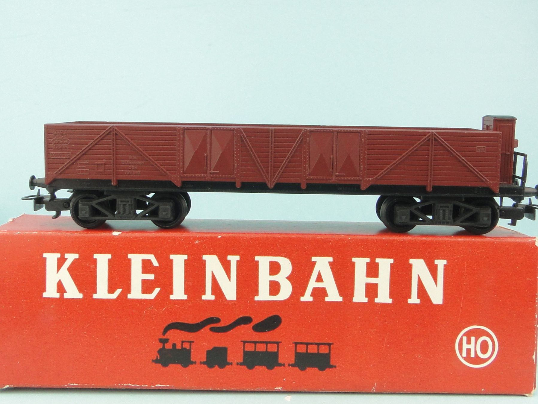 Kleinbahn Modellini di ferrovie: Kleinbahn 350 H0 Offene Güterwagen – Usato da Bülach venduto da cann11 3