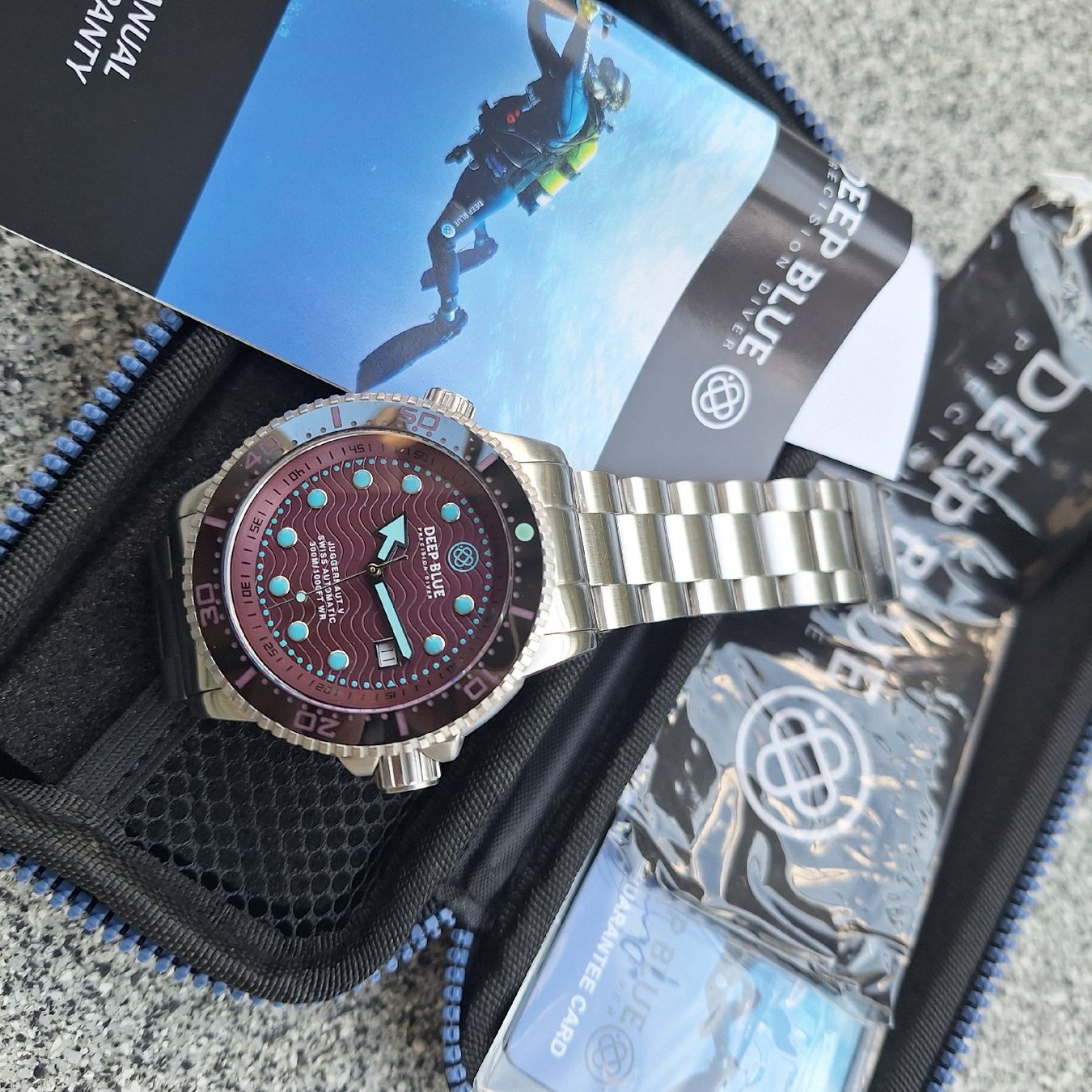 Montres: Deep Blue Automatic Swiss Made – D'occasion à Burgdorf par Max681 3